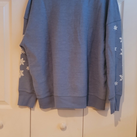 Maurices Blue Freezin' Season Sweater - Picture 4 of 4